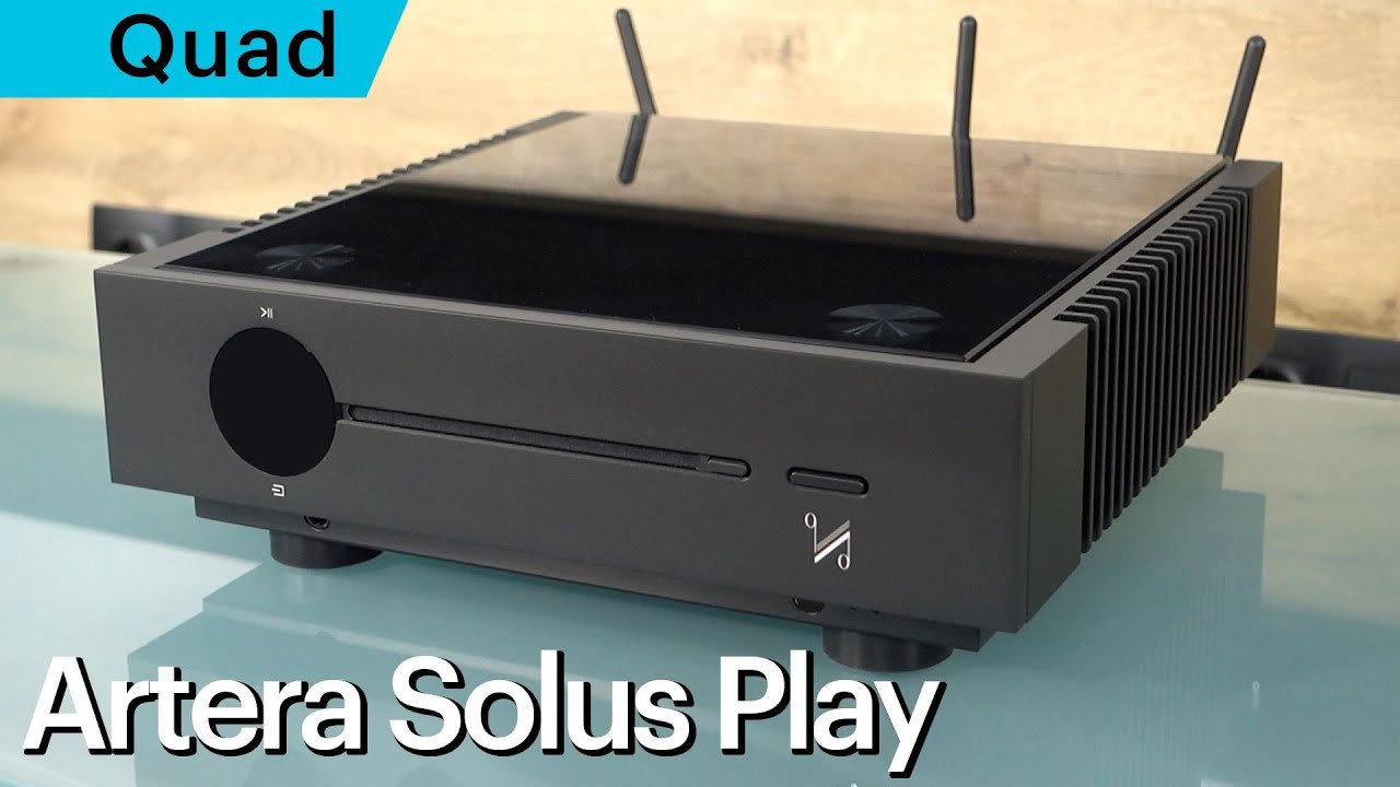 Quad Artera Solus Play – компактный CD-ресивер для аудиофилов