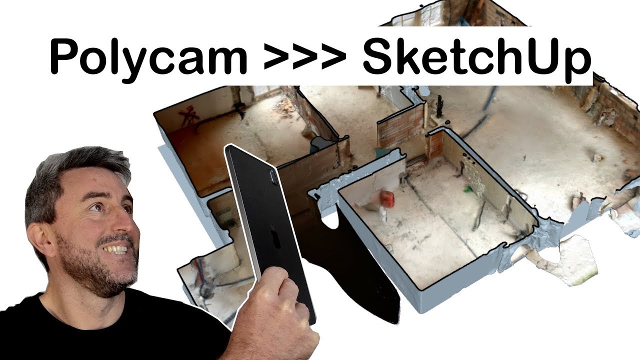 Polycam to SketchUp?! Let's see an example!