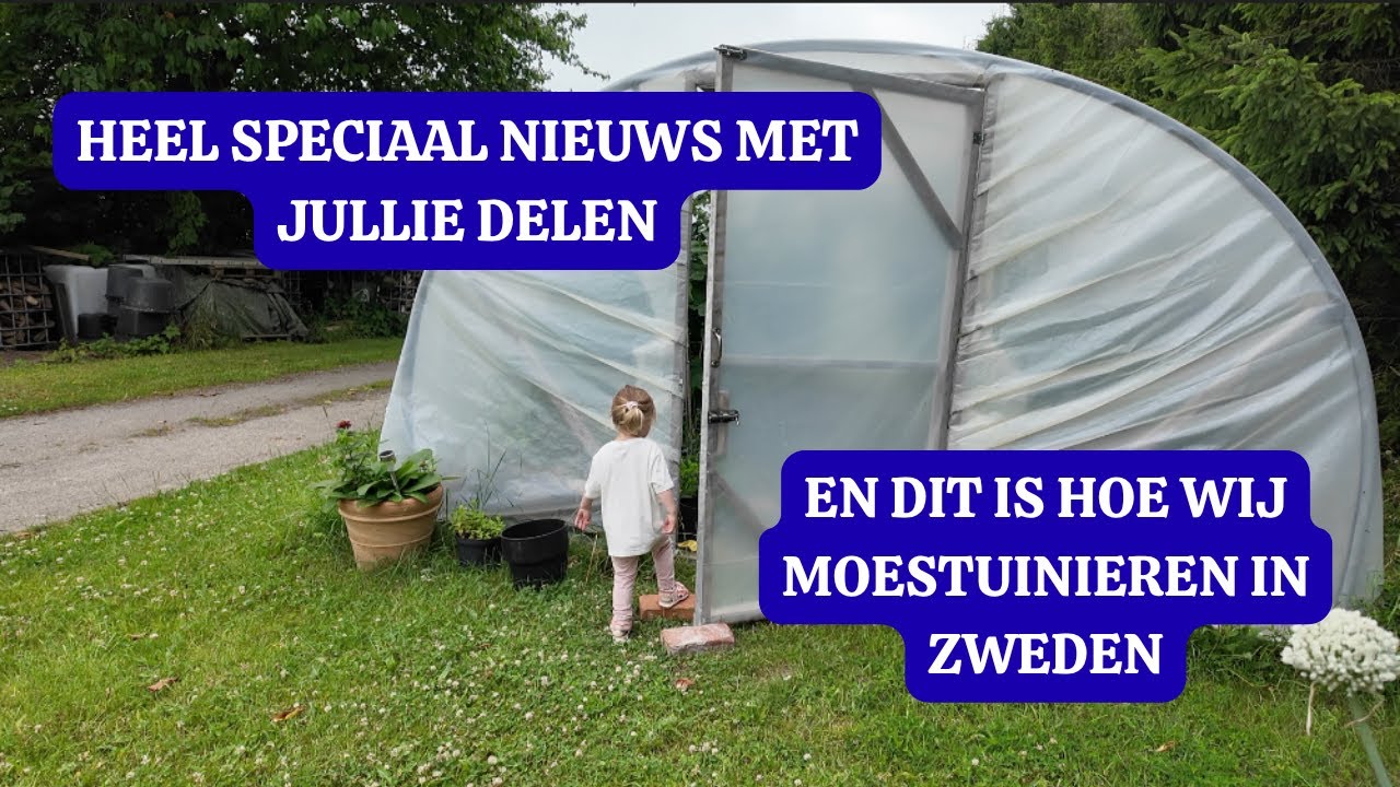#41 WIJ HEBBEN HEEL BIJZONDER NIEUWS MET JULLIE TE DELEN | WONEN IN ZWEDEN