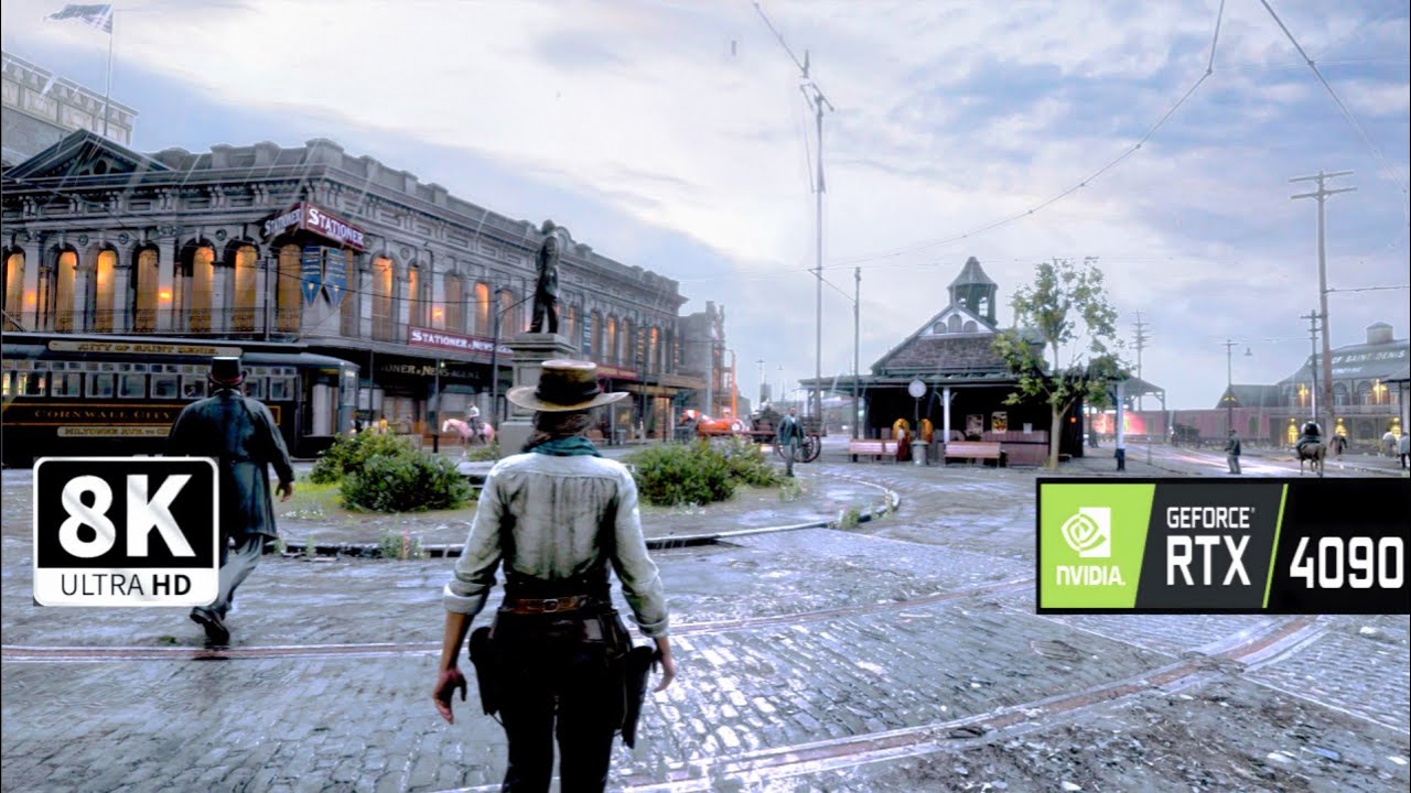 The True Realism of Red Dead Redemption 2  - 8K - on RTX 4090!