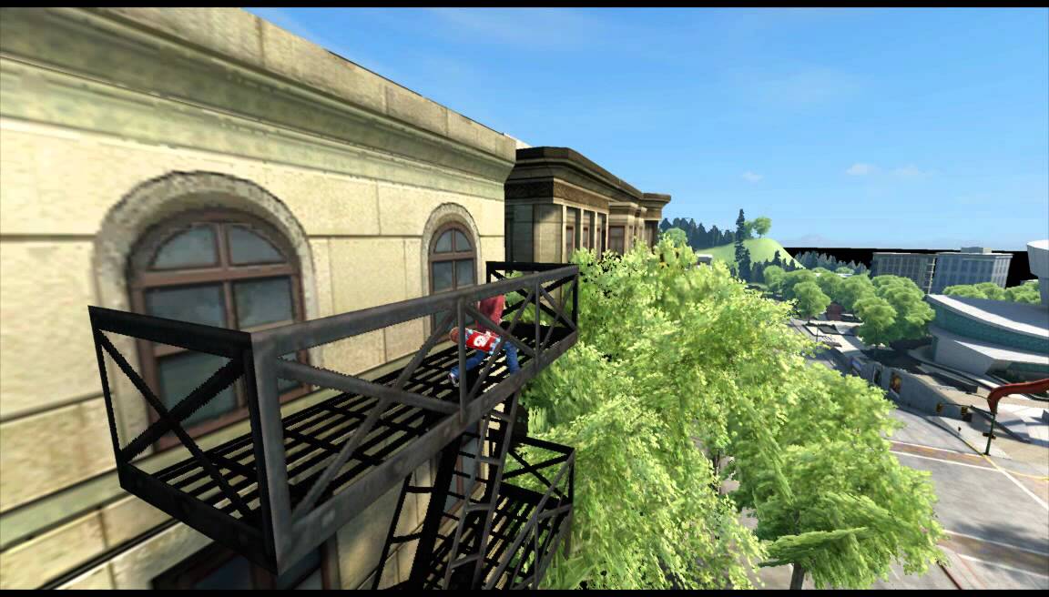 This fire escape fails the inspection