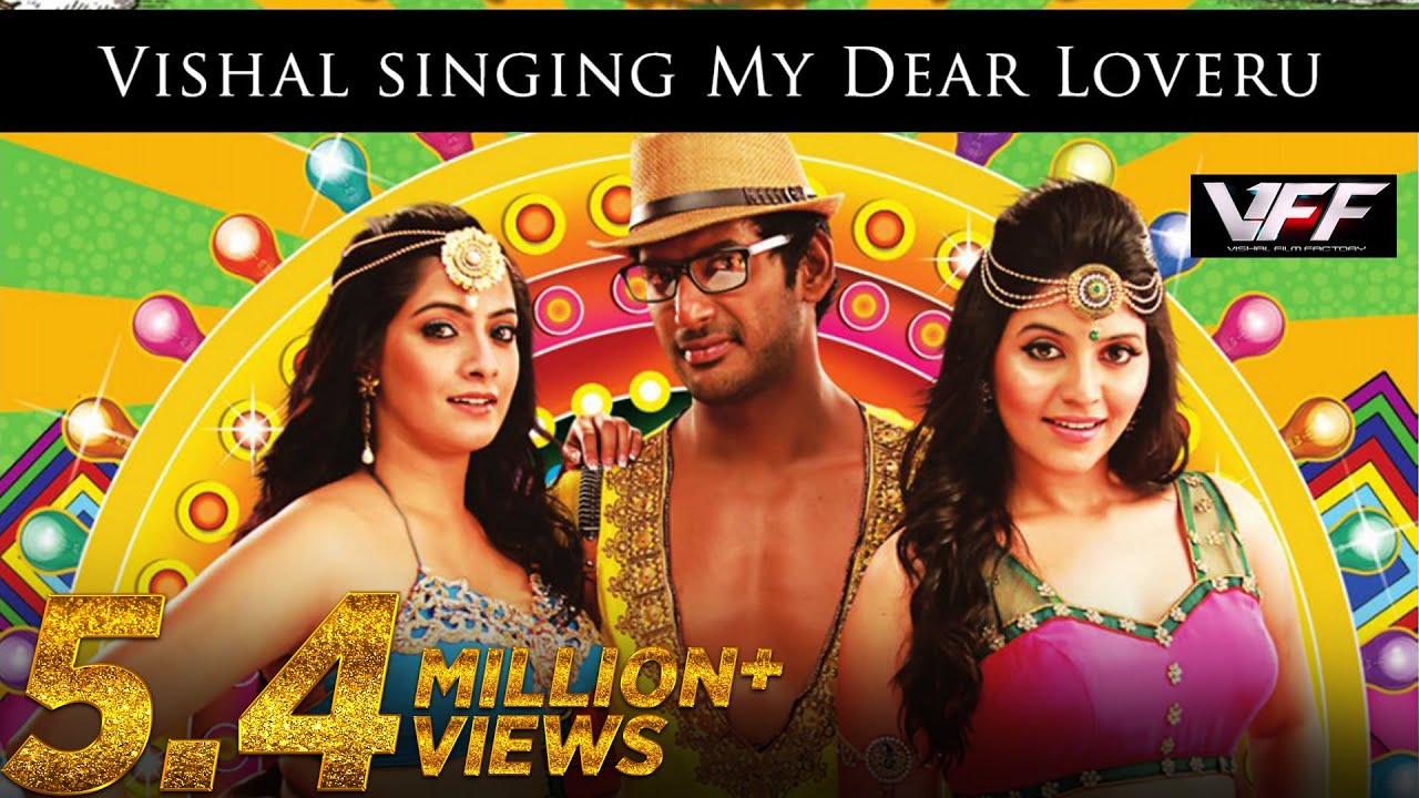 Vishal singing My Dear Loveru - Madha Gaja Raja Official Promo Video Song in HD