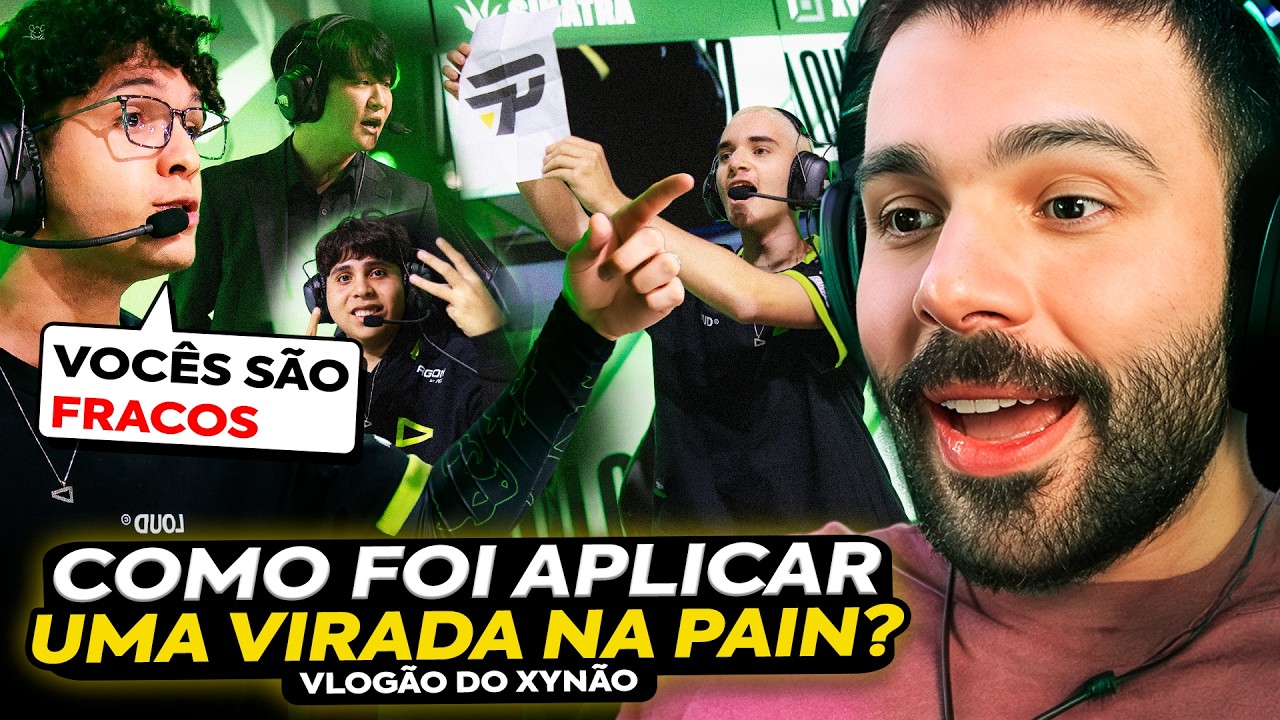 🚨 O XYNO N&Atilde;O TEVE QUE SE APOSENTAR! MINERVA REAGE AO VLOG DO XYN&Atilde;O DO CL&Aacute;SSICO DE LOUD x PAIN