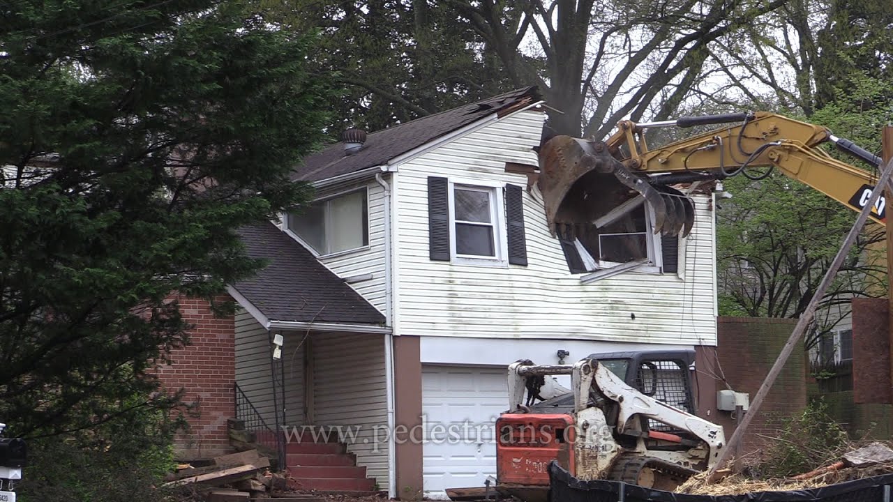 House Demolition, Bradley at Burling, Bethesda
