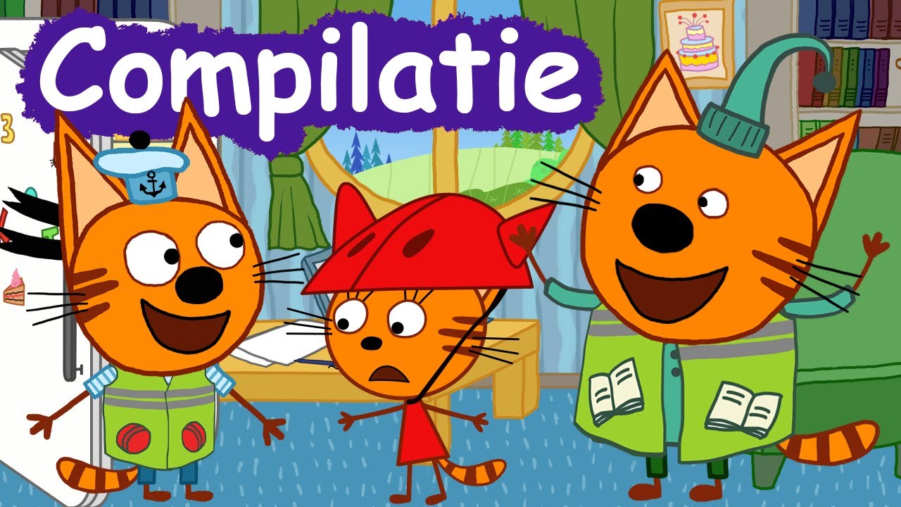 Kid-E-Cats Nederlands Compilatie Nieuwe Afleveringen Tekenfilms voor kleuters
