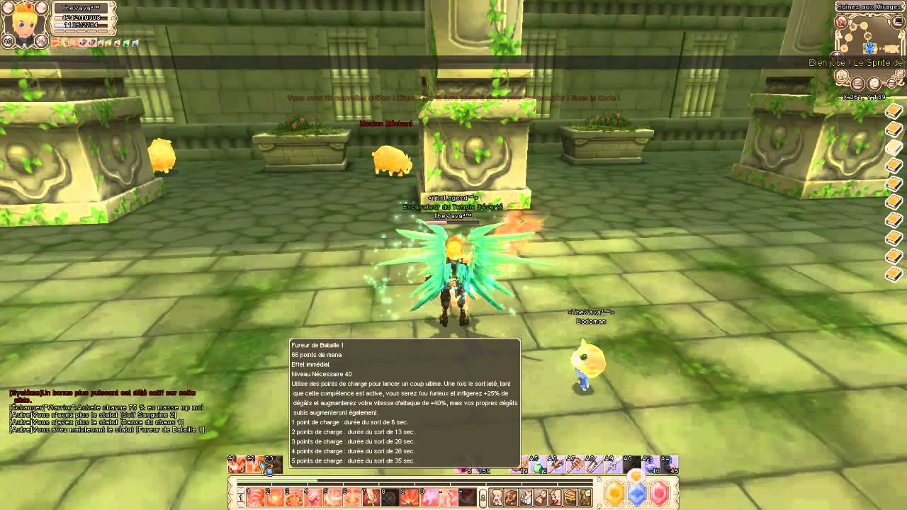 [HD]Grand Fantasia Level 40 Solo Ruines
