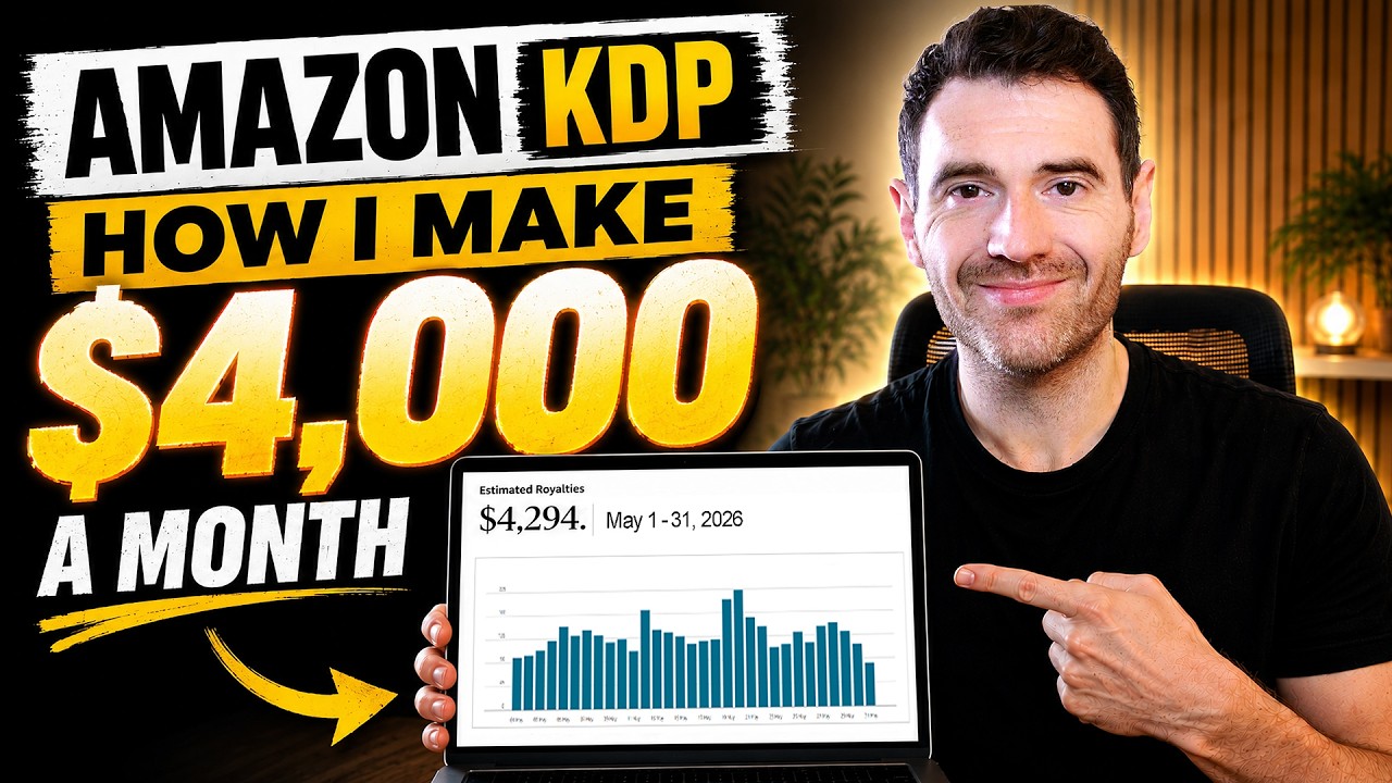 Как я заработал более 4000 долларов на Amazon KDP в мае | Мой самый большой доход от KDP за всю и...