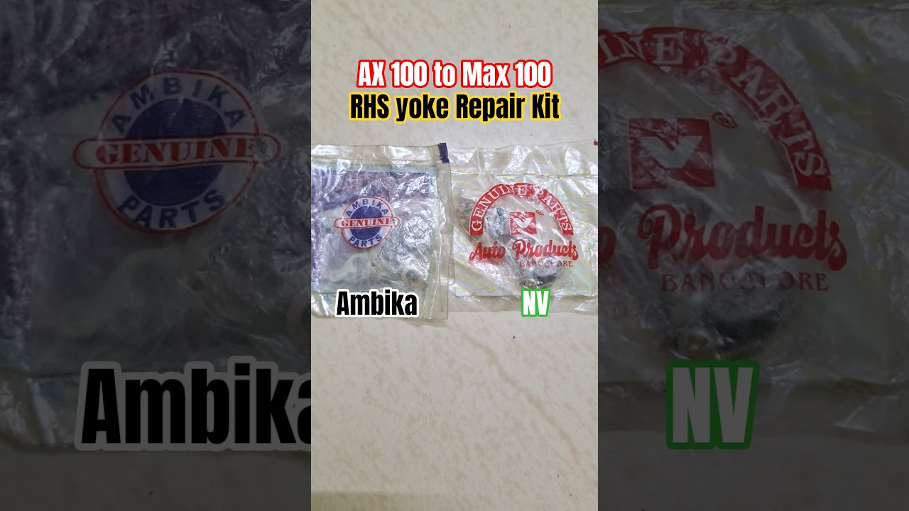 Tvs Suzuki AX 100 to Max 100 RHS Yoke Switch Repair Kit