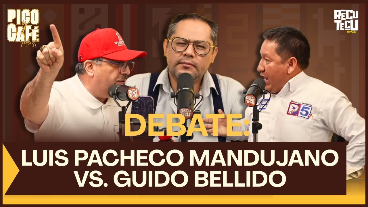 Bellido apuesta por un control total del Estado y Pacheco asegura que este no puede generar empresa