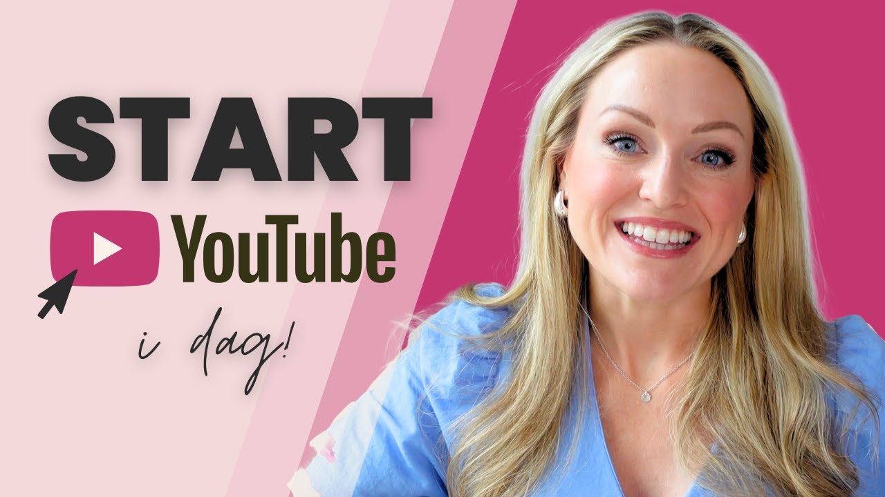 Slik starter du en YouTube-kanal i 2026 🎬✨
