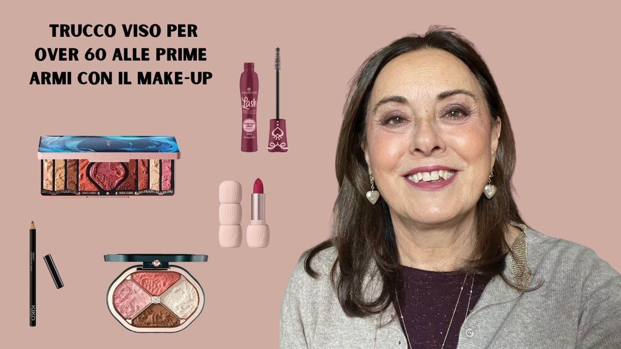 TRUCCO VISO PER OVER 60 ALLE PRIME ARMI CON IL MAKE-UP 