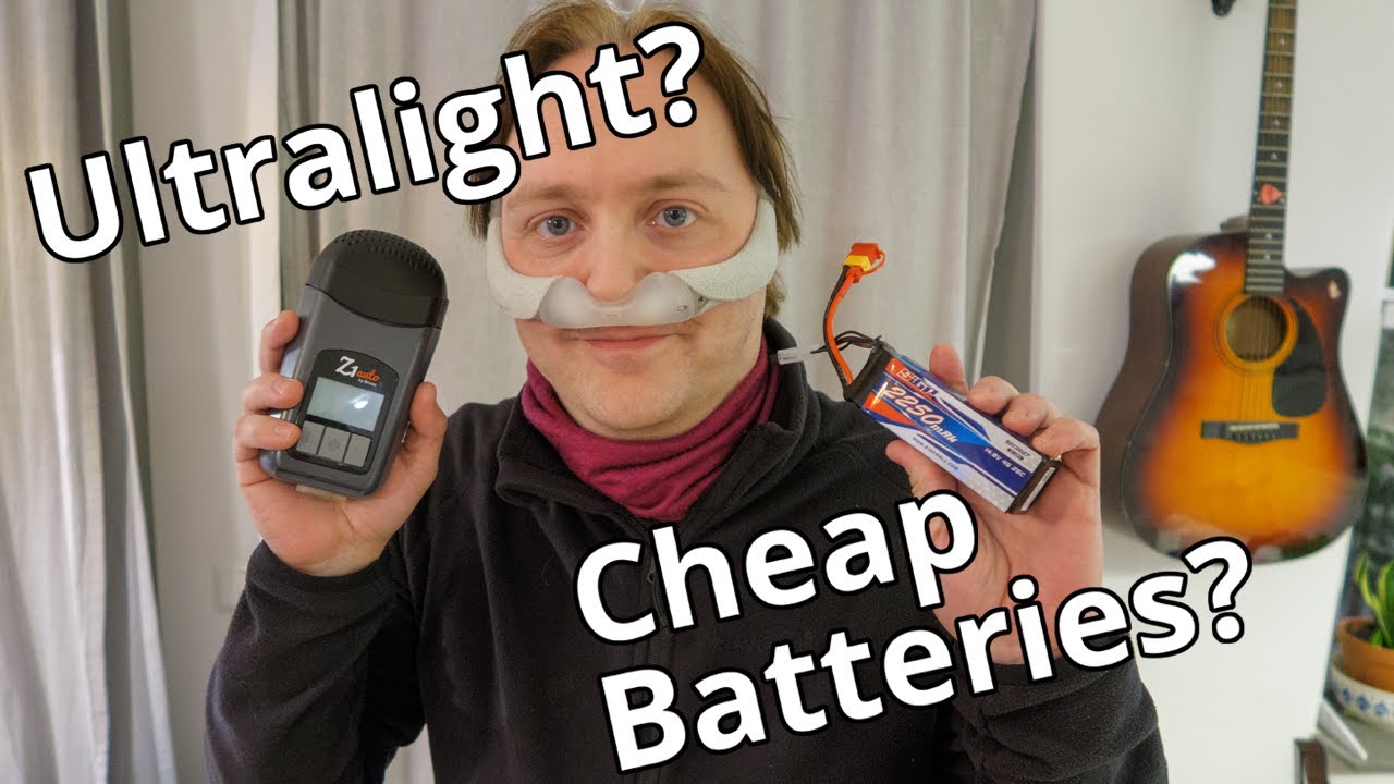 Lightweight CPAP & Battery for Hiking/Camping with Sleep Apnea