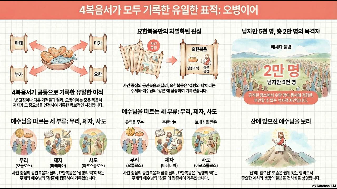 [광동교회]요한복음으로 본 오병이어 사건의 특징과 영적 교훈|요6장1-5|2026.02.15 주일 새벽|