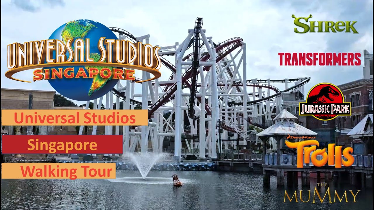 Walking Tour of Universal Studios Singapore