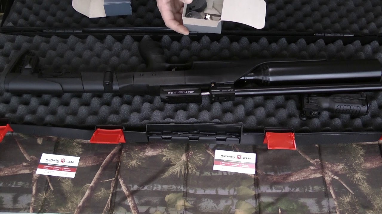 PCP KRAL Puncher Jumbo NP-500 к.6,35 со складным прикладом - Внешний вид