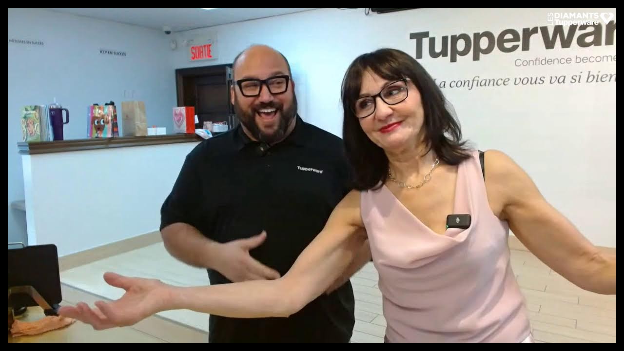 Live cooking show with Doug and Maria