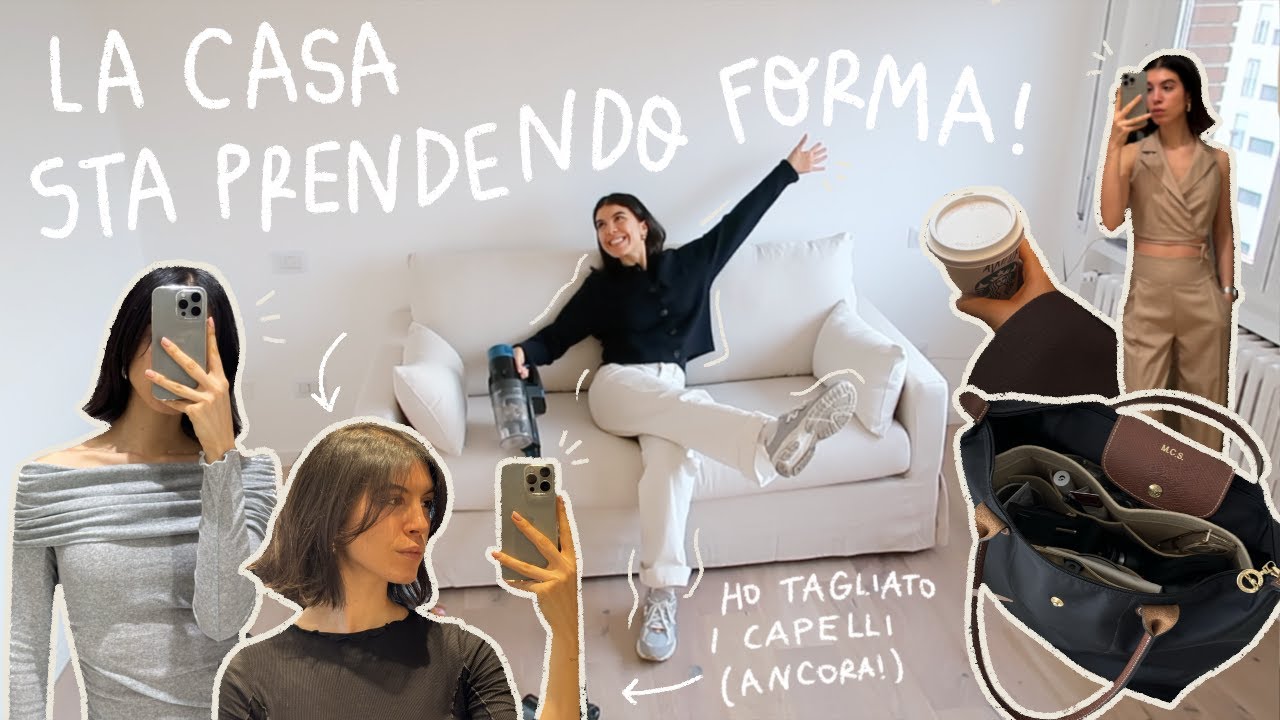 Milano Diaries🛋 Cosa ho Comprato a IKEA & Vintage per Casa Nuova, Ho Tagliato Ancora i Capelli 💇🏻‍♀️