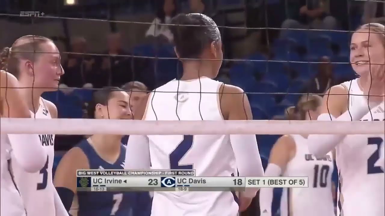 WVB Championship Highlights First Round: No. 3 UC Davis v. No. 6 UC Irvine