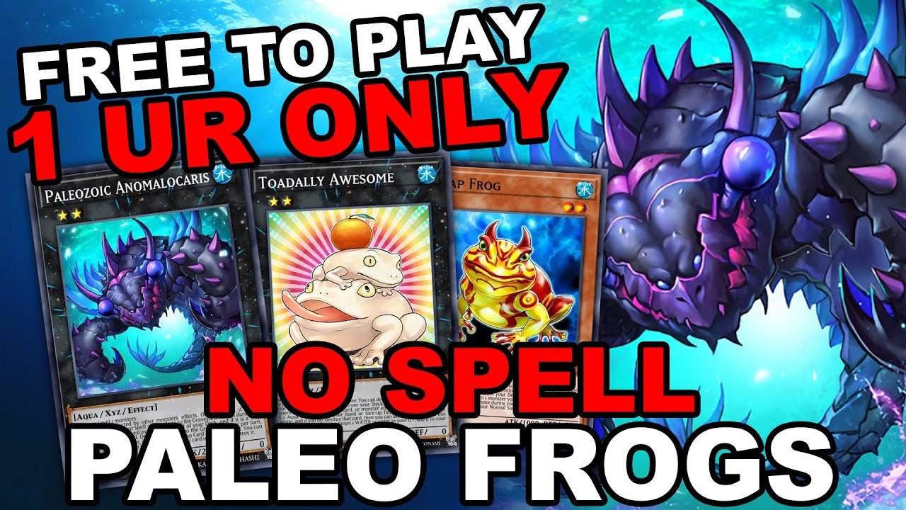 NO SPELL PALEOZOIC FROG! FREE TO PLAY 1 UR ONLY ANTI-SPELL FESTIVAL F2P DECK (Yu-Gi-Oh! Master Duel)