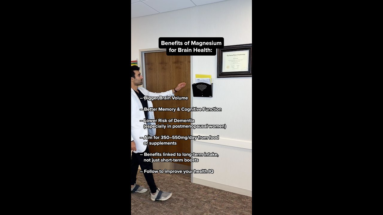 How Magnesium Supports Memory, Focus, and Brain Aging