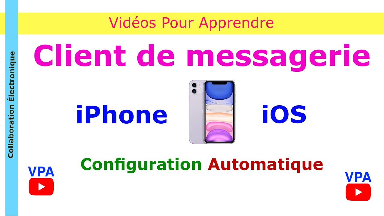 Comment ajouter plusieurs comptes e-mail à un iPhone (iOS).