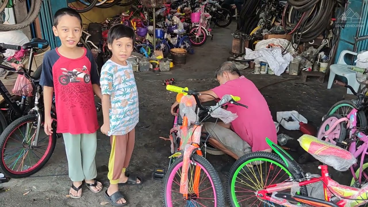 Penanti, Bukit Mertajam : Mikal ,Ekhlass ,basikal baru
