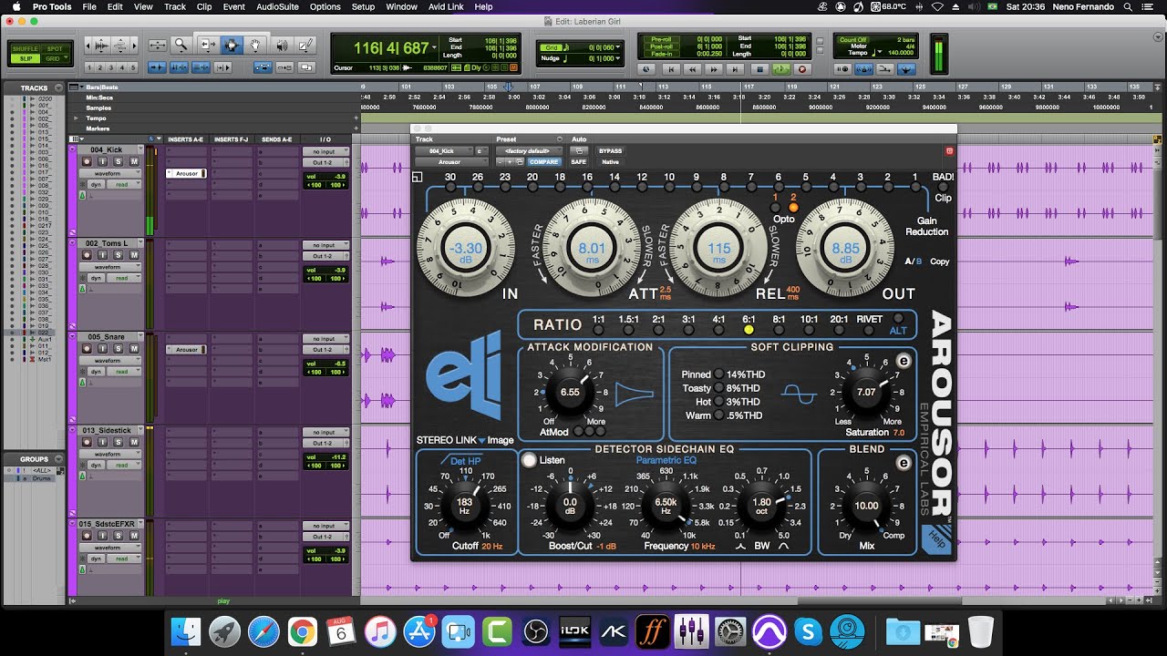Empirical Labs Arousor Na Bateria