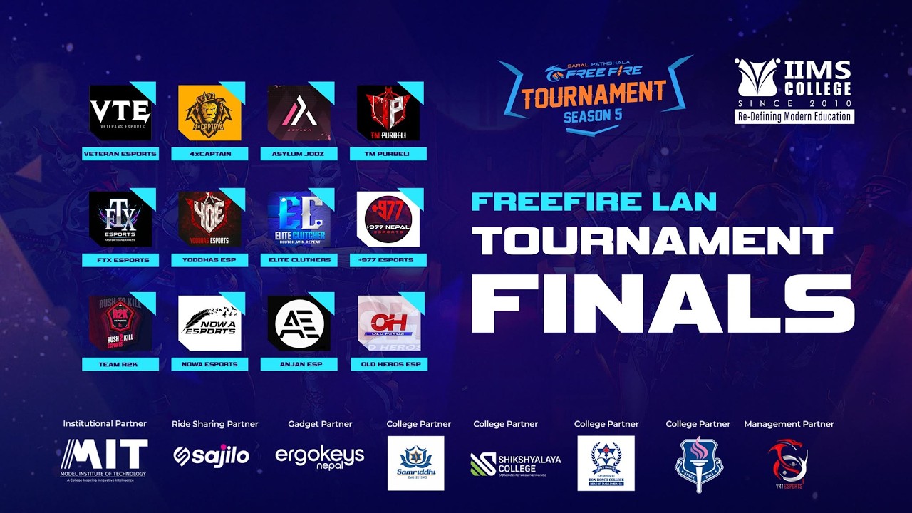 Saral Pathshala | Saral Pathshala Freefire Season 5 | LAN FINALS