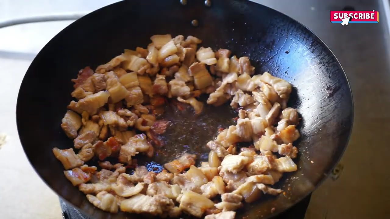 Porc caramel traditionnel | caramelized pork recipe pork belly | kho quet