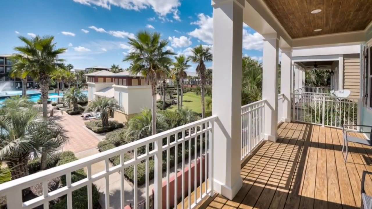 Seacrest Beach 30A FL Vacation Rental House Located on Huge Lagoon Style Swimming Pool