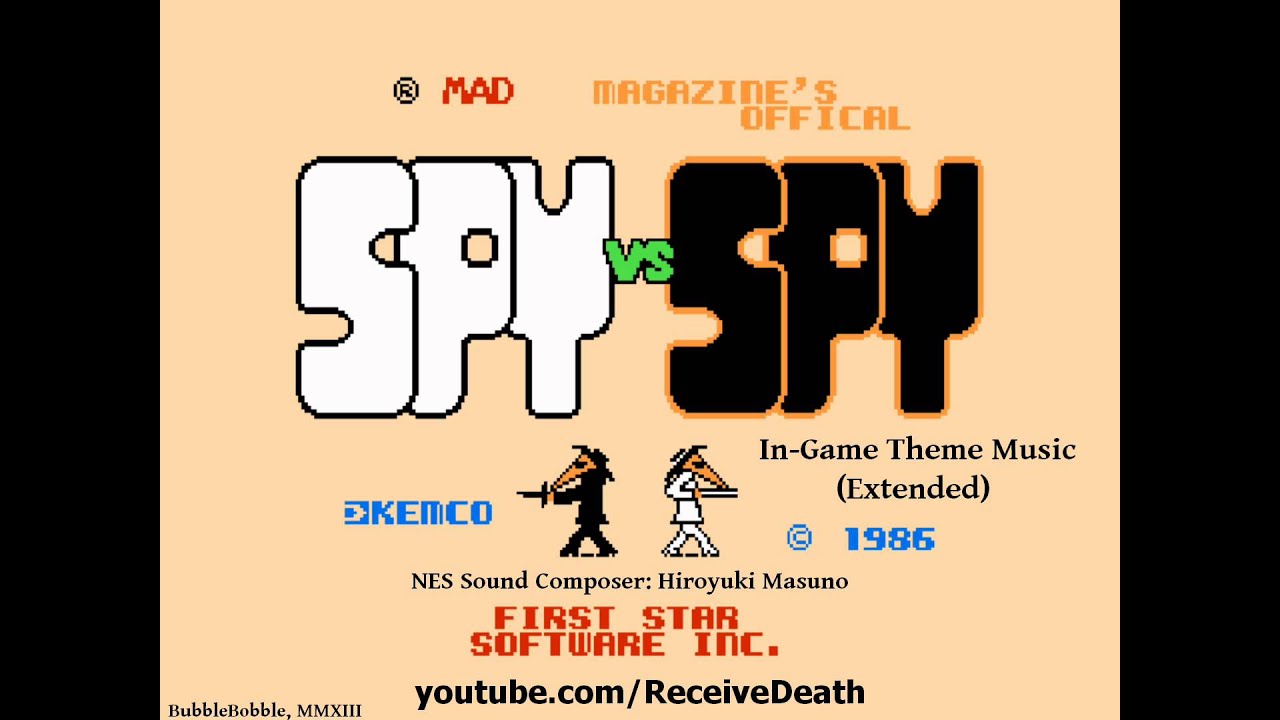 Spy vs Spy (NES) - In-Game Theme Music (Extended) OST