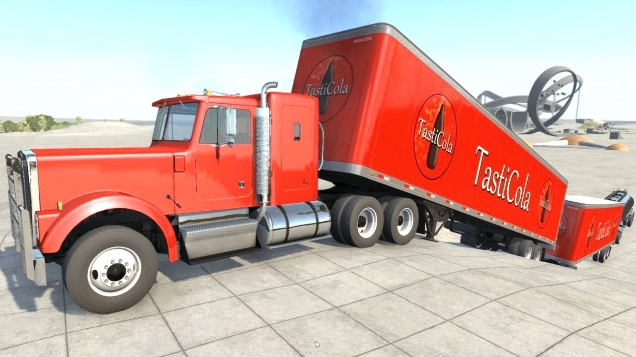 BeamNG Drive - Diesel & Tasty Cola Road Train