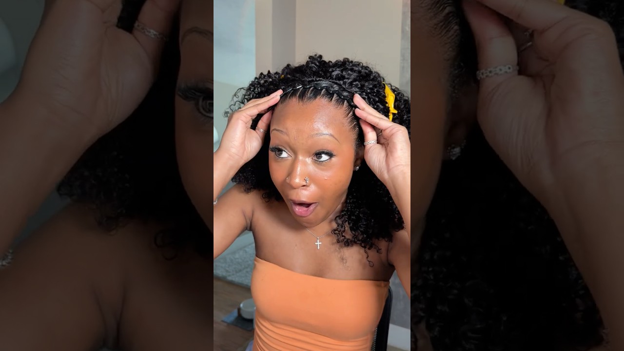 🦠DIRECT LINK IN COMMENTS 🦠 ​⁠@qvrhairofficial #halfwig #curlywig #curlywig #fyp #curlyhair