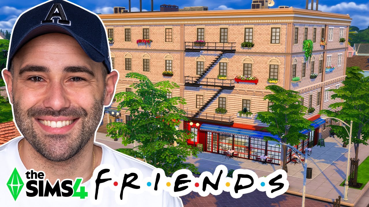 ¡Recreo el EDIFICIO de FRIENDS en Los Sims 4! 🏢 (O lo intento...)