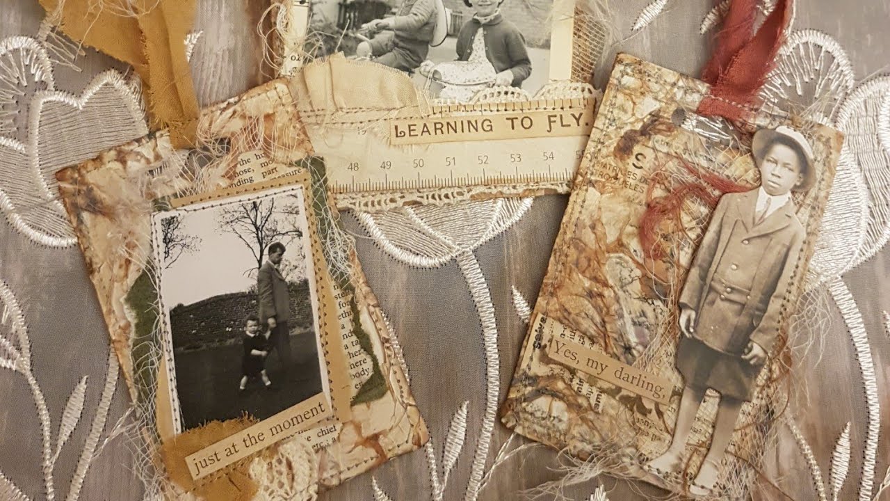 DIY TAGS MADE FROM PACKAGING | Junk Journal Embellishments