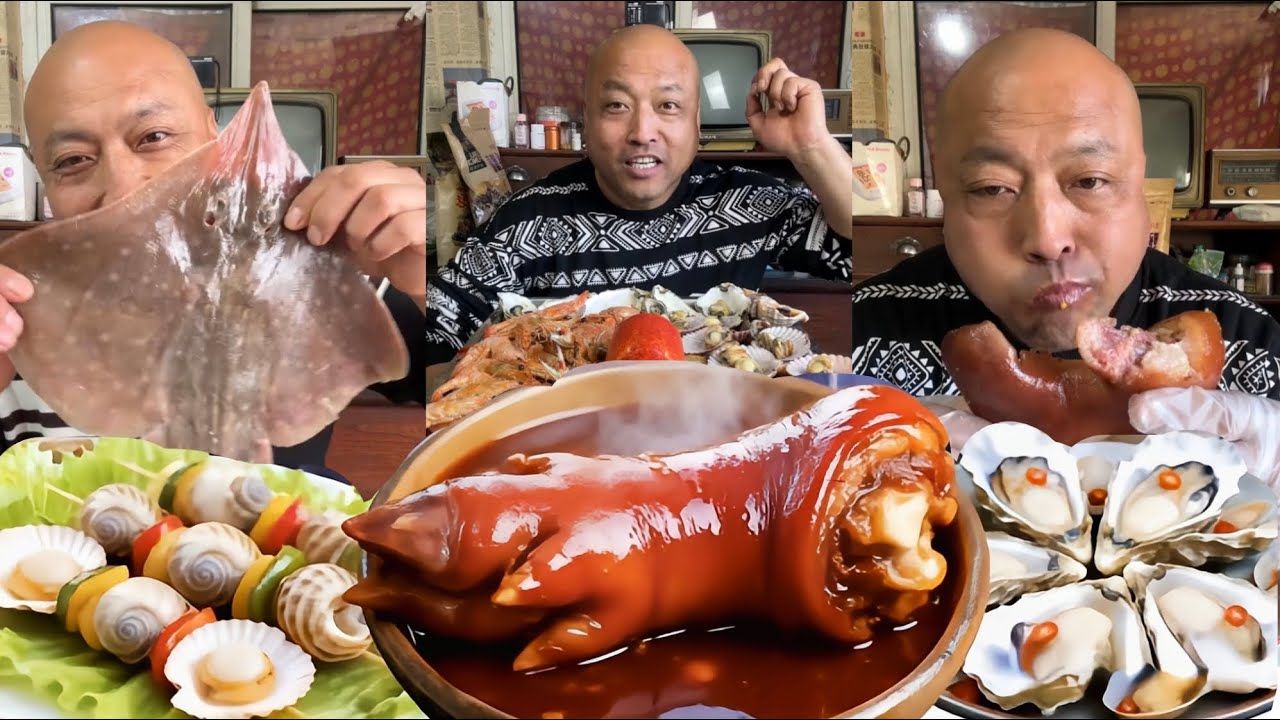 【ASMR】【MUKBANG】SPICY BRAISED PORK BELLY | EATING SHOW | CHINESE FOOD | 食べる | 吃播 #咀嚼音 #mukbang #food