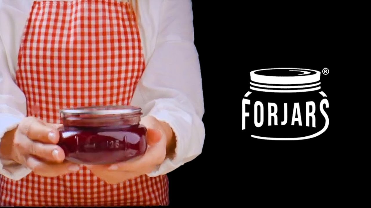 Forjars USA Canning Lids "Raspberry"