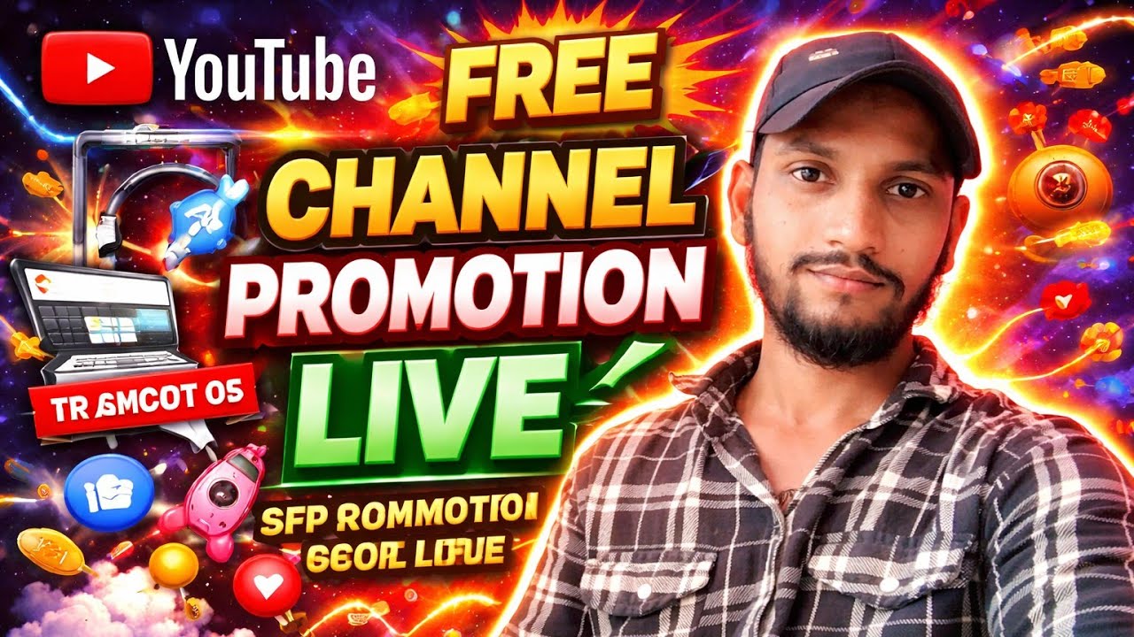 Live YouTube Channel Promotion | 1000 SUBSCRIBERS 2मिनट में #live ‪‪‪@ManojDey‬ ‪@TECHRICK7‬