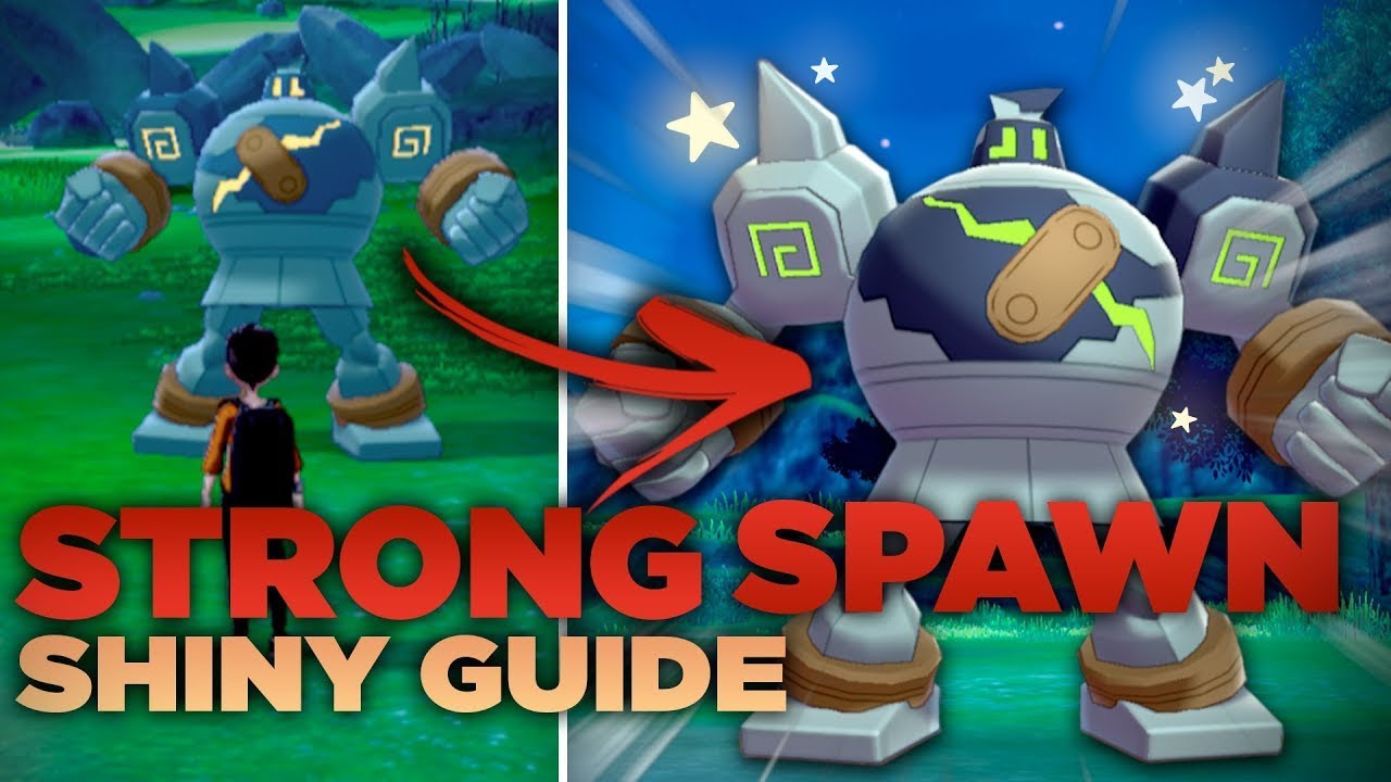 Strong Spawn Shiny Hunting Tutorial | Pokemon Sword & Shield |