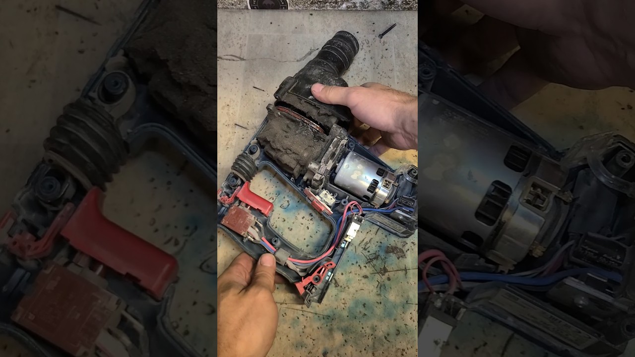 Power Tool Fix. Repairing a Bosch 36v drill. Strip it, clean it, fix it, rebuild it. #Bosch #fix