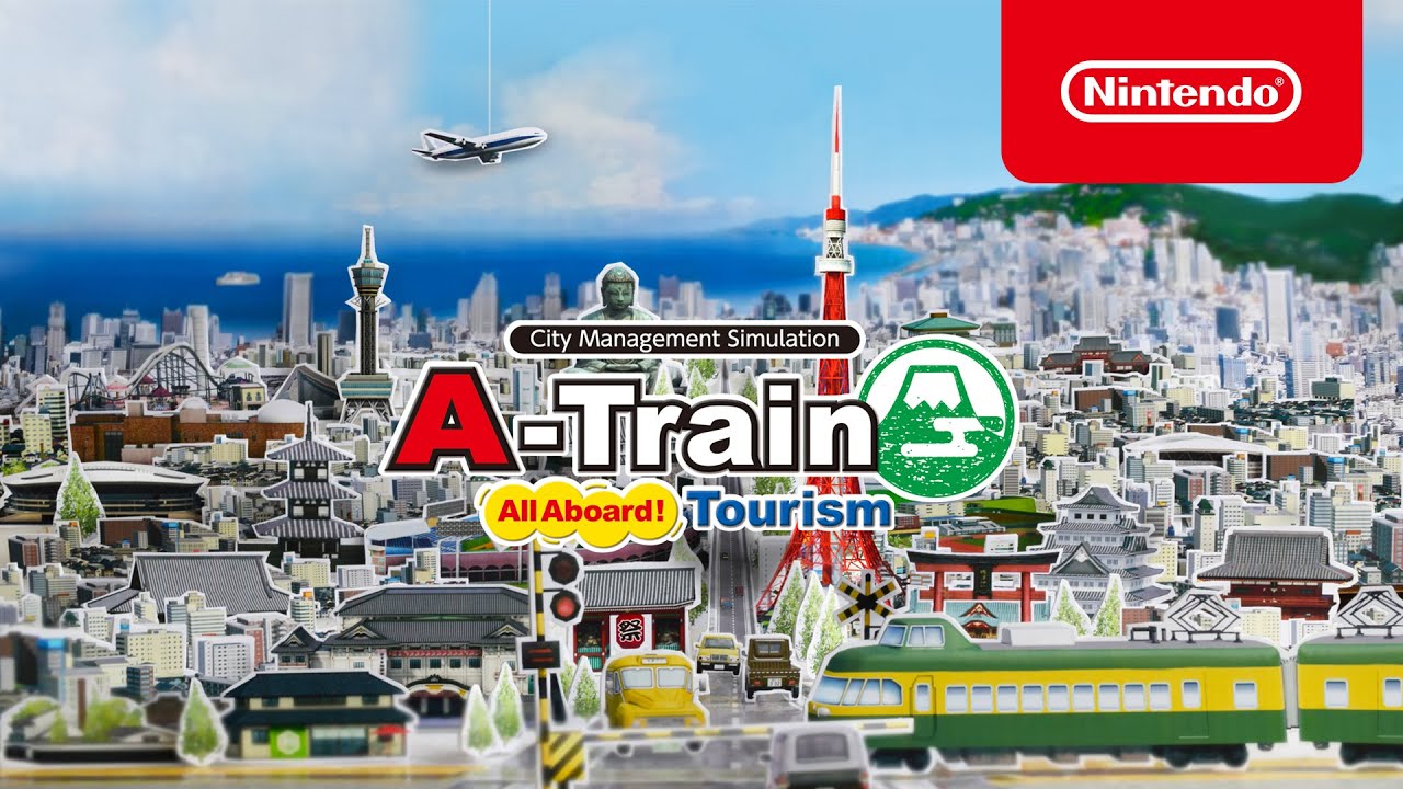 A-Train: All Aboard! Tourism &ndash; Launch Trailer 🚆 (Nintendo Switch)
