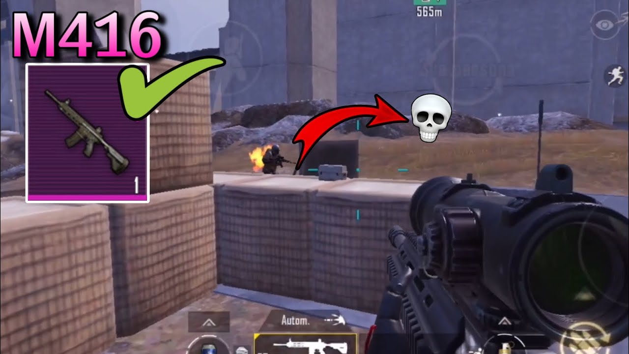 Partida Increible Con M416 🔥 | Metro Royale Chapter 18