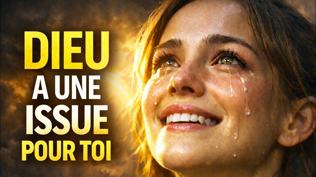 DIEU A UNE ISSUE | Ce message est pour toi aujourd’hui