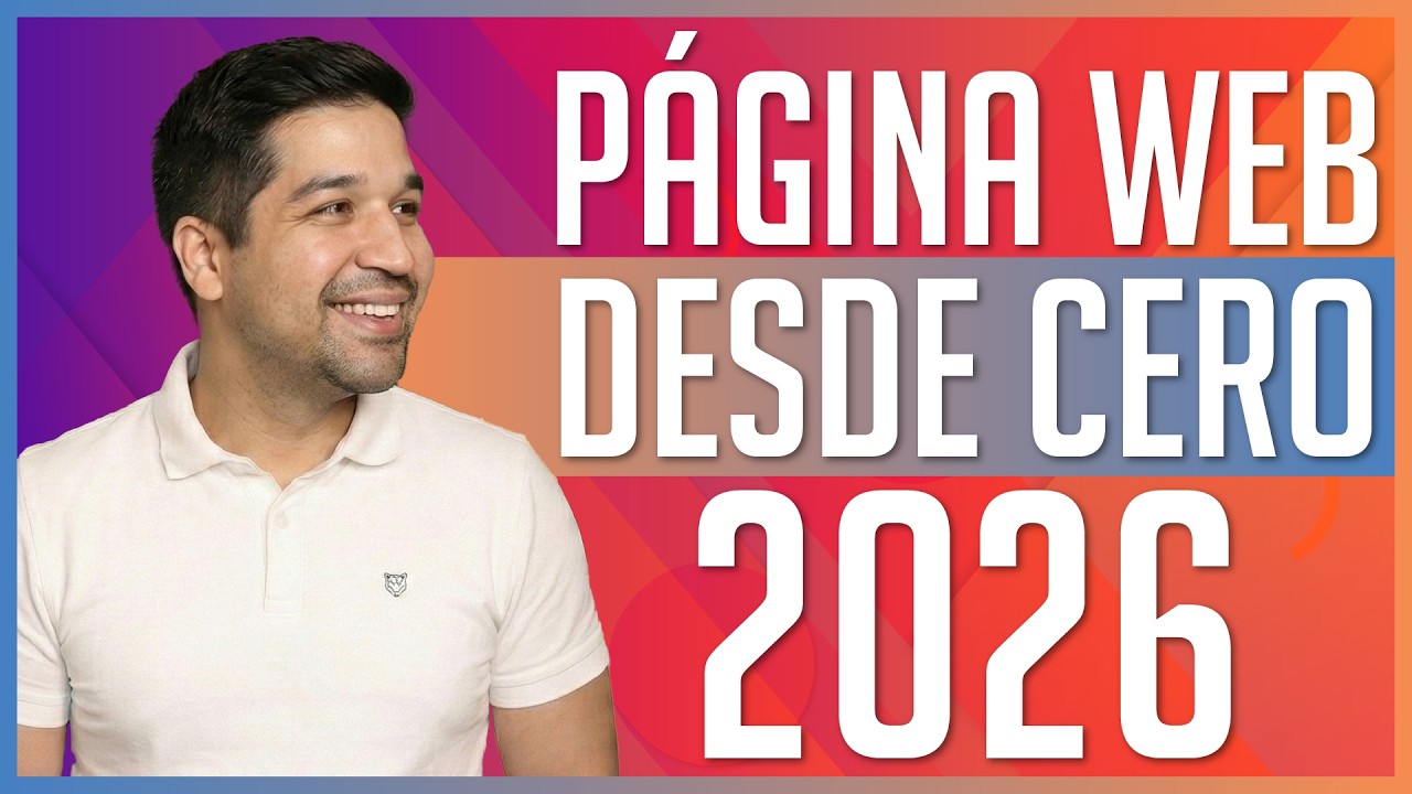 Cómo Crear un Sitio Web con WordPress desde Cero (Guía 2026)