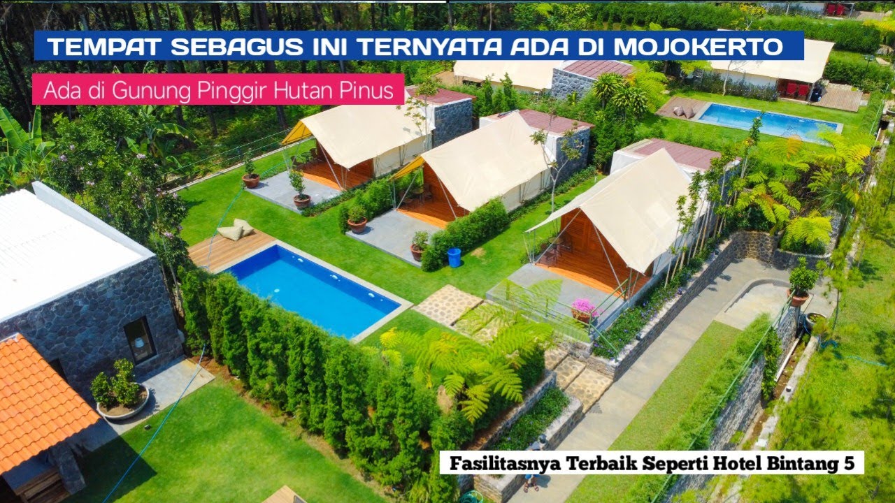 Глэмпинг ARVORESTWOODS и вилла Trawas Mojokerto