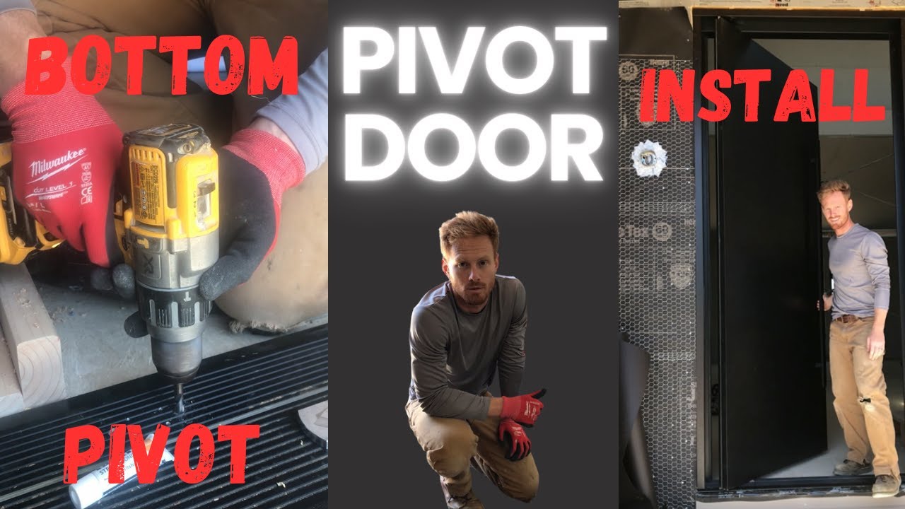 Pivot Door - FritsJurgen Bottom Pivot Hinge Installation
