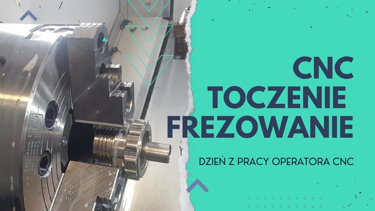 CNC | #3 Praca operatora CNC (ustawianie oraz obr&oacute;bka) #cnc #tokarka #frezarka
