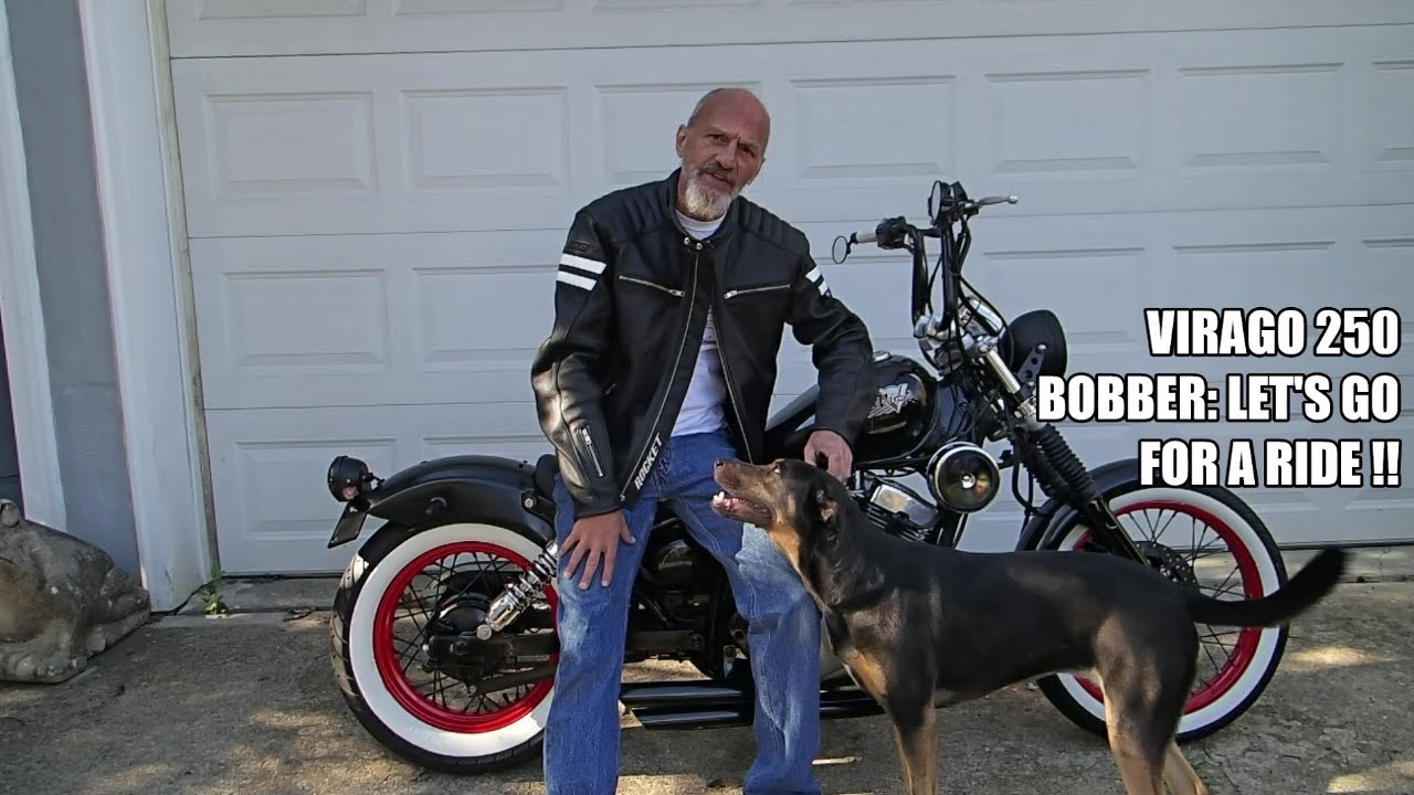Yamaha virago 250 xv250 Bobber: Let's go for a ride !!!