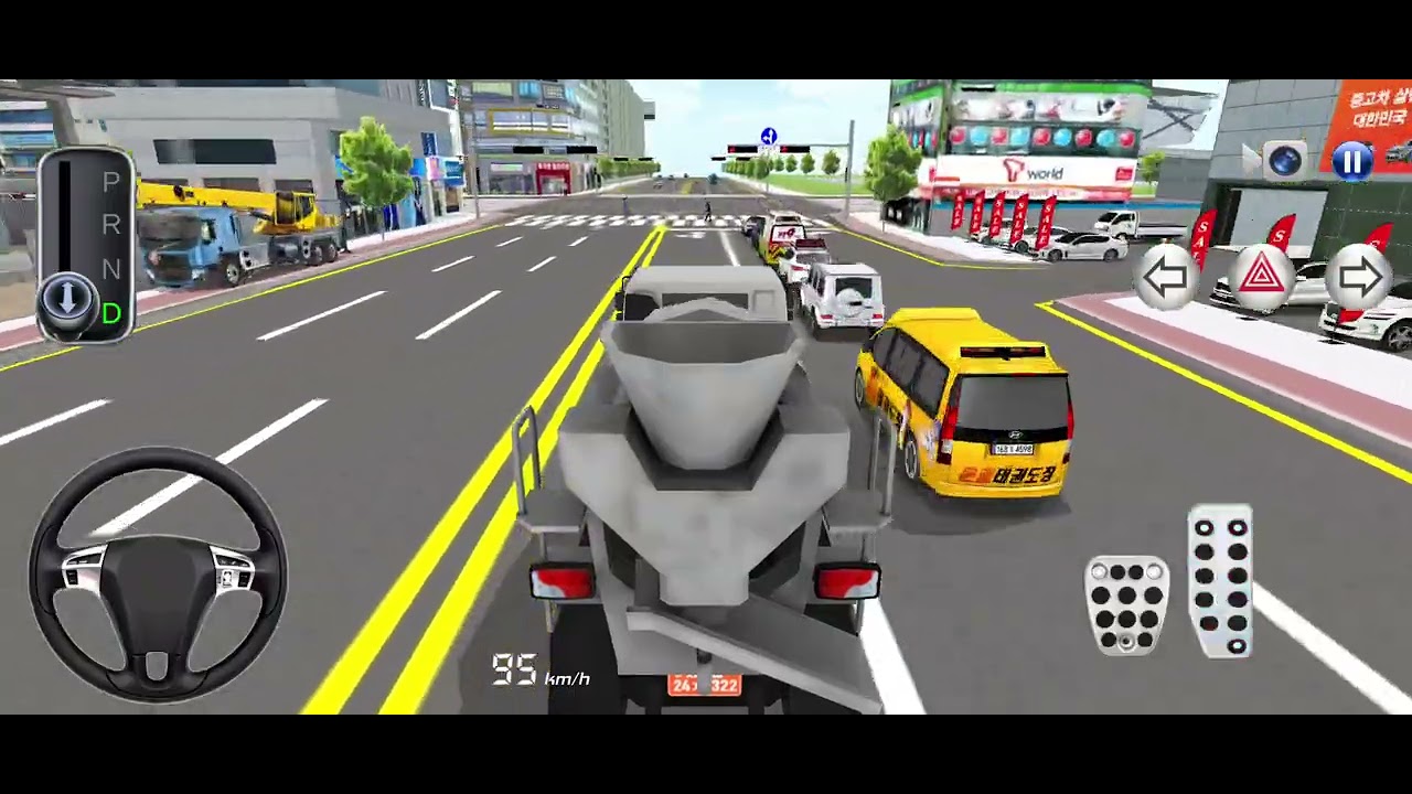 Driving skills 3d class gameplay 💯 JCB driving skills gameplay 💥 Extratime gameplay 