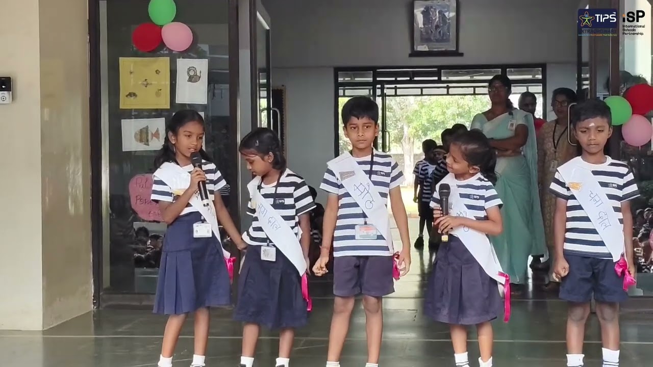 Grade 1 C & D | World Pulses Day Assembly | TIPS CBSE ERODE